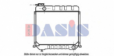 AKS DASIS 130550n -  Радиатор, охлаждение двигателя